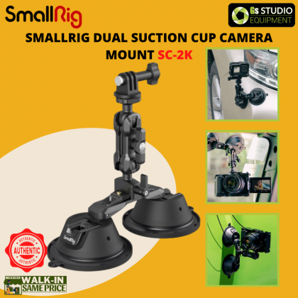 SmallRig 3566 Dual Suction Cup Camera Mount SC-2K